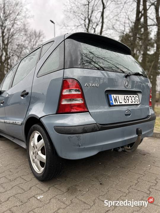 Mercedes klasa A A160 2002 benzyna benzyna Legionowo