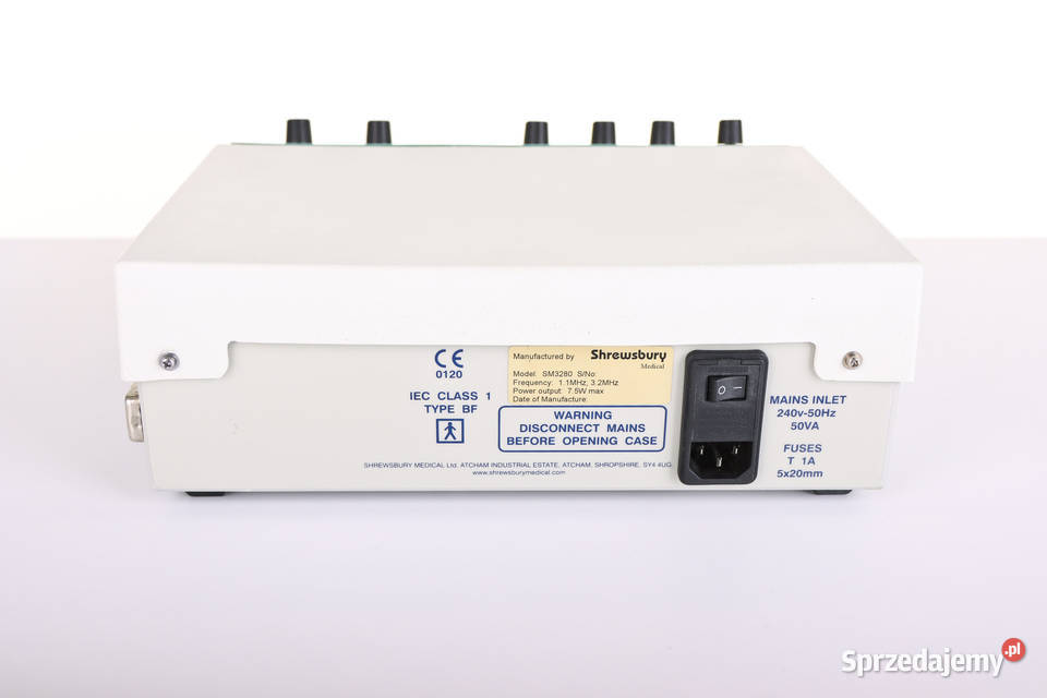 Aparat do elektroterapii SHREWSBURY SM3280 Leszno sprzedam