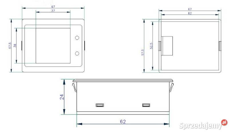 Licznik energii mocy czynnej prądu 230V 10A AC lubuskie