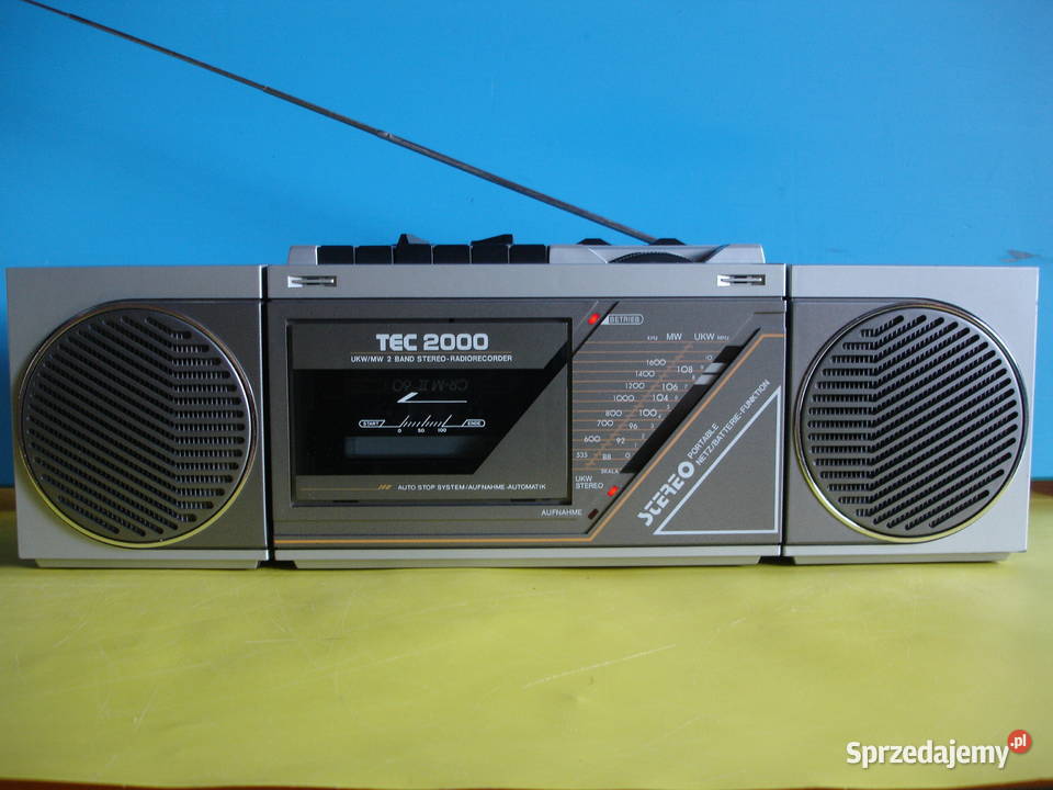 Radiomagnetofon TEC 2000