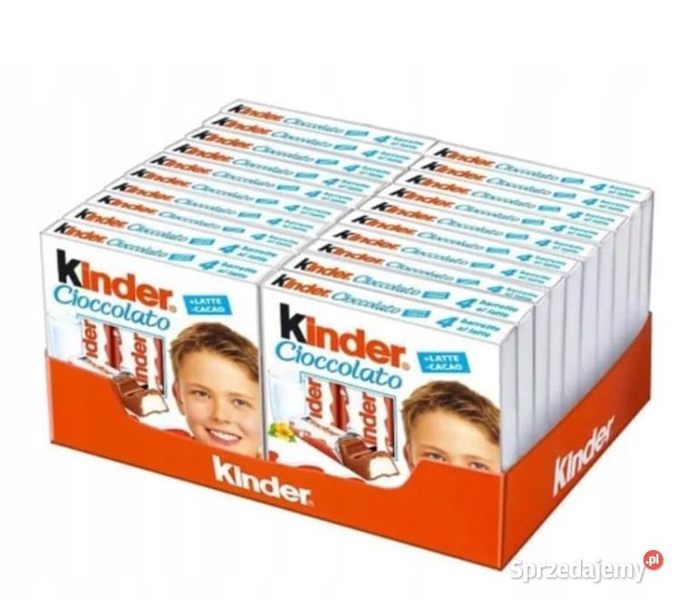 KINDER CHOCOLATE Batoniki Z Mlecznej Czekolady Chrzanów