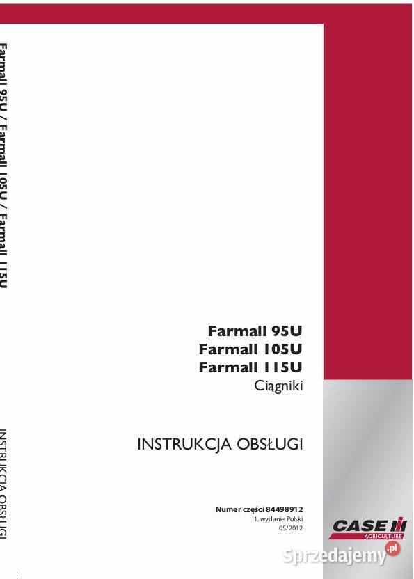 1494 CASE katalog części j polski napraw obsługi Szamotuły