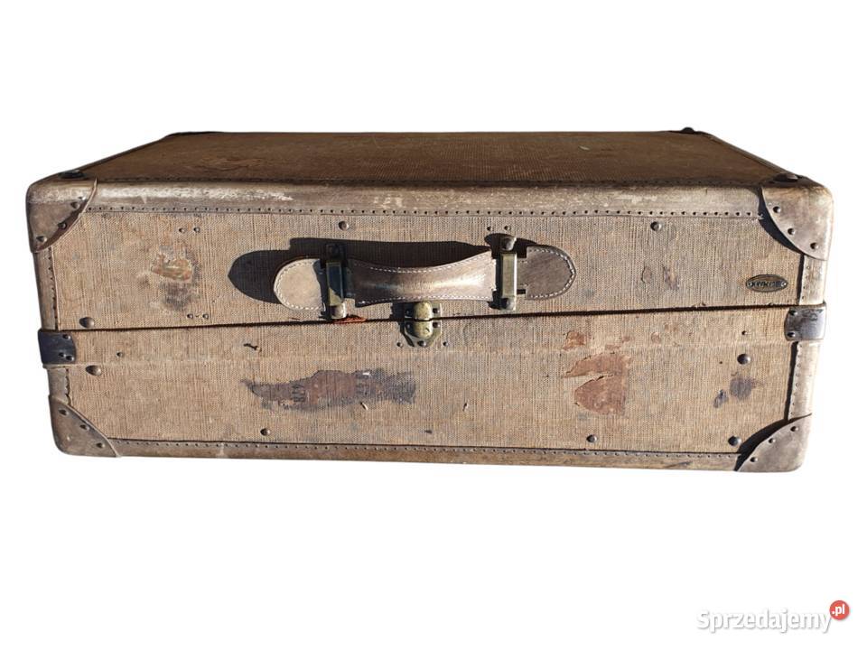 Stara przedwojenna walizka bagażowa Hofmann Pozostałe