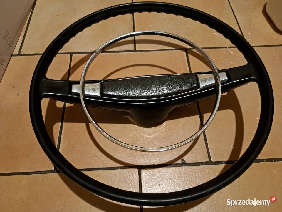 kierownica z ringiem do fiata125p PRL wielkopolskie