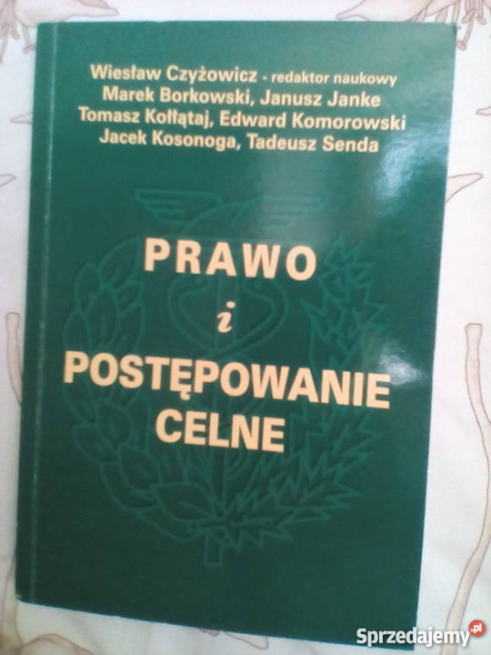 Prawo i postępowanie celne Pozostałe Warszawa