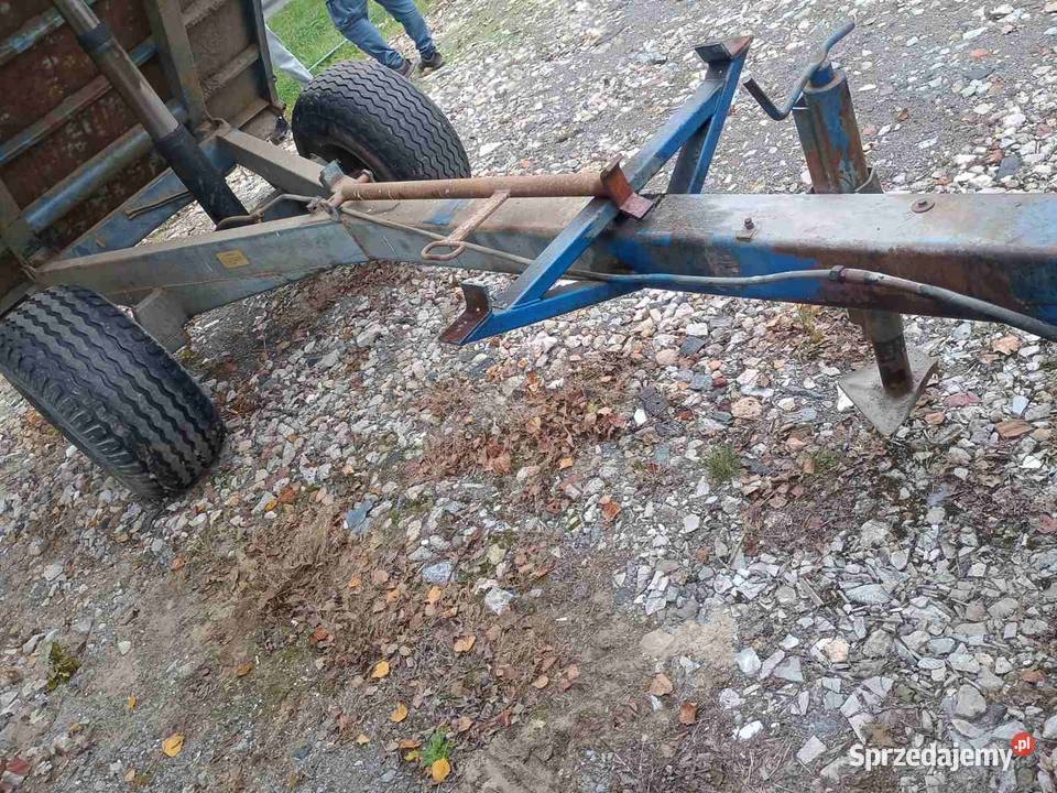 przyczepa rolnicza kiper Gisebo 5 ton wywrot Końskowola