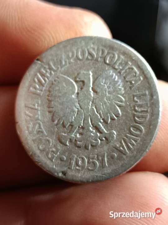 Sprzedam monete 1 zloty 1957 r kk