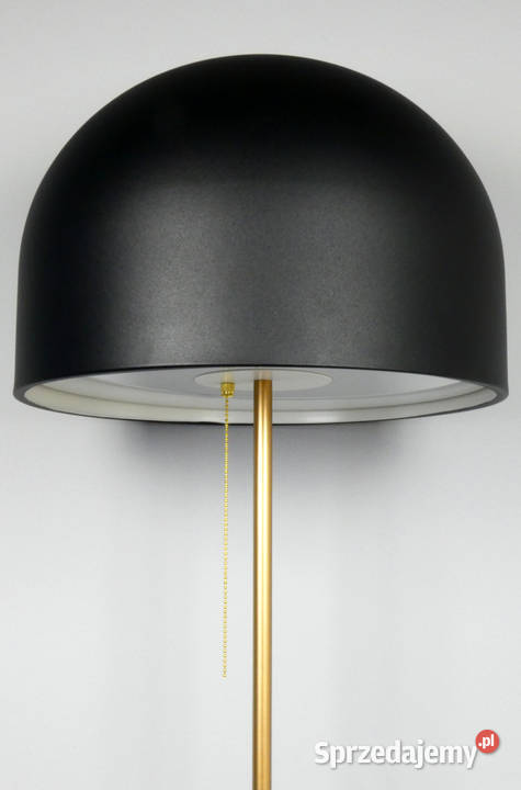 Lampa podłogowa GUSTAVS złoty czarny nowoczesny Nowe