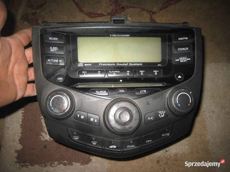 Radio oryginalne Honda Accord VII 0207 RG743RG0 Kraków