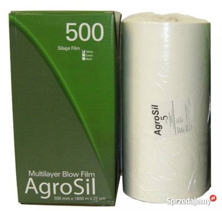 Folia AGROSIL 500mm do owijarki sianokiszonki Koryczany