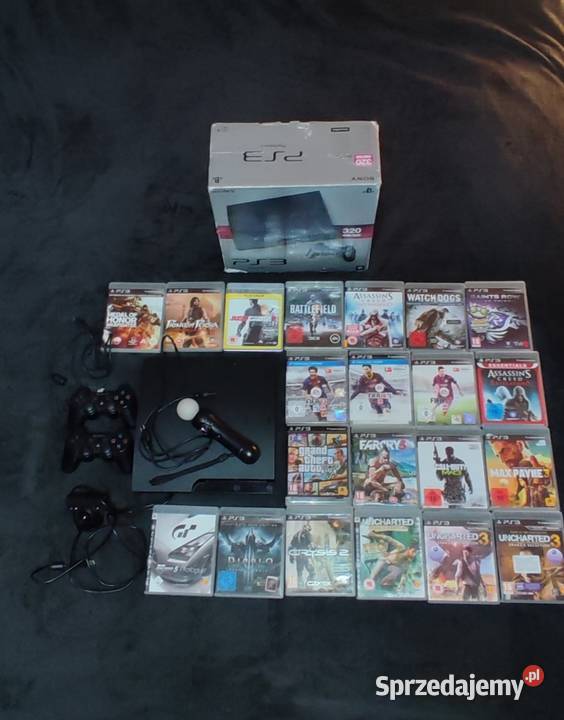 KONSOLA SONY PLAYSTATION 3 Super slim 320GB sprzedam