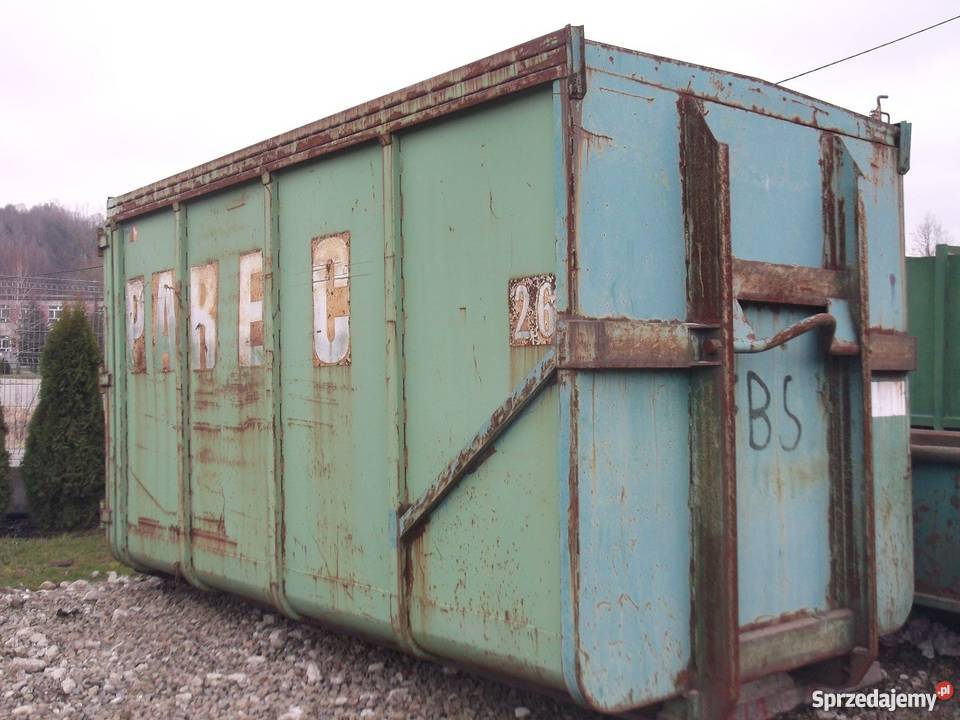 Kontener do hakowca DIN 30722 Rzepiennik Strzyżewski