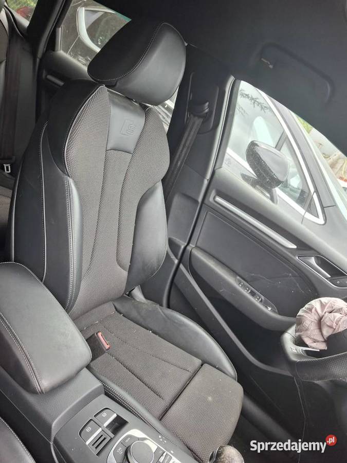 Audi a3 sportback 16 tdi automag sline 2019r Warszawa