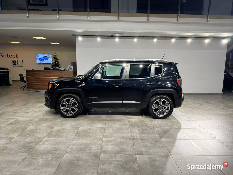 Jeep Renegade Sport Limited 14 140 M6 2015 r czarny Myślenice