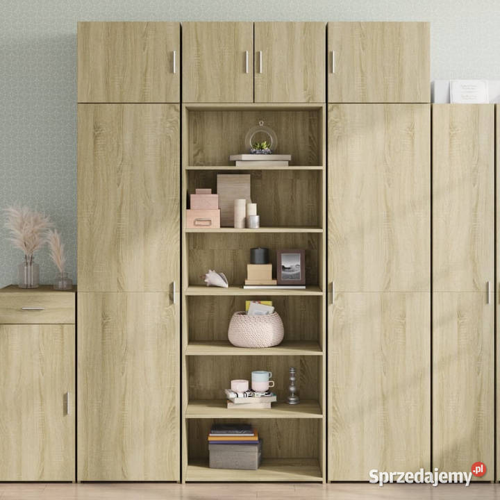 Witrynka dąb sonoma 70x41x185 materiał Warszawa