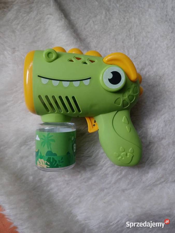 Bańki pistolet dinozaur Łódź