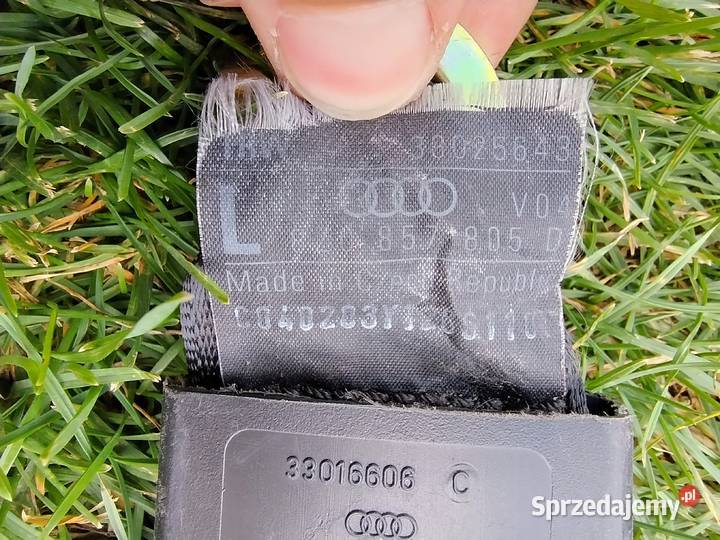 Audi A2 Pas bezpieczeństwa Lewy tył tylny podkarpackie Dębica