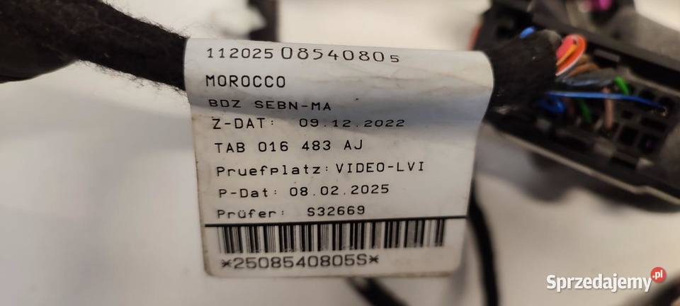 VW TAYRON WIĄZKA KABINY 2025 15 ETSI