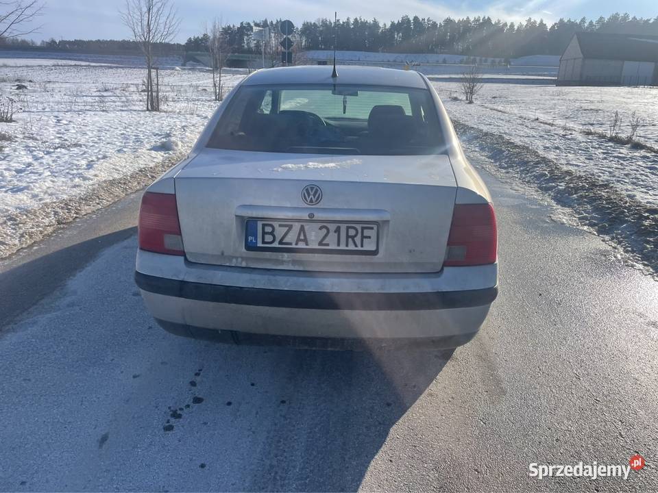 Volkswagen Passat b5 Klima Podgrzewane fotele srebrny Motoryzacja Rutki-Kossaki