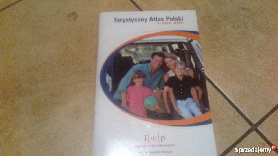 Turystyczny Atlas Polski 1500 000 IMP Rok wydania 2003 Oborniki Śląskie sprzedam
