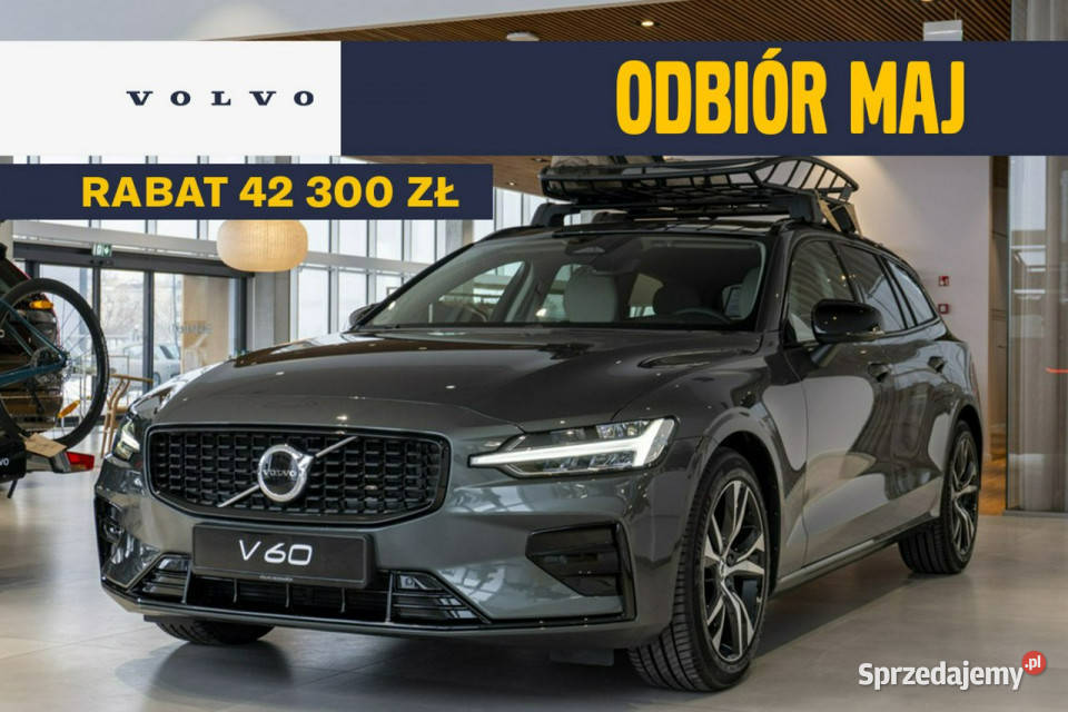 Volvo V60 Plus Dark B4 Mild hybrid Benzyna 197 łódzkie