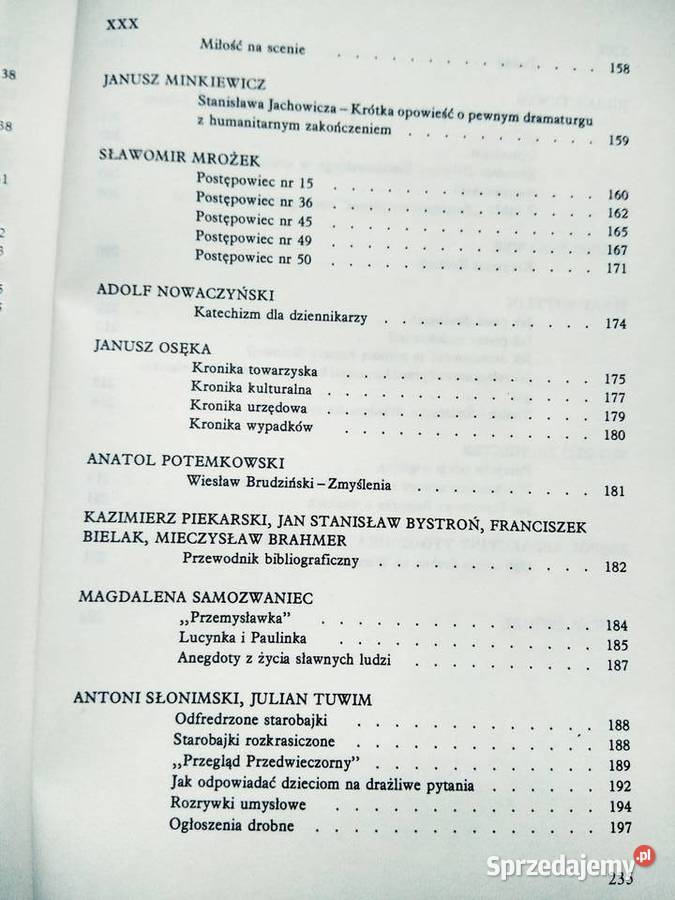 Księga parodii unikatowe książki Bródno Warszawa