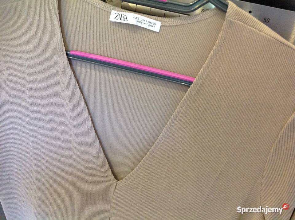 Bluzka Nude Damska ZARA S Nowa lubuskie Nowa Sól