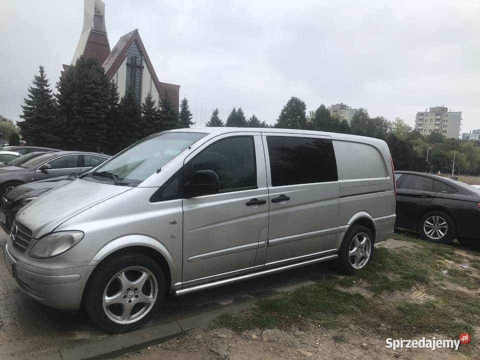Mercedes Vito V6 bez rdzy sprowadzony z Angli z lakier metallic