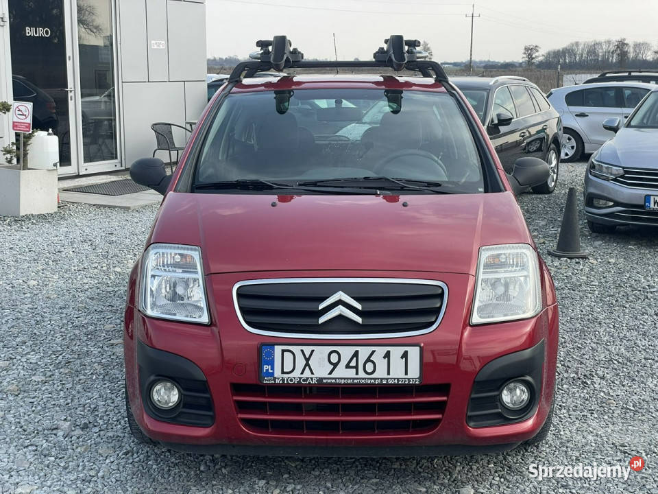 Citroen C2 11 60 2009r klima bagażnik na rowery Wojkowice sprzedam