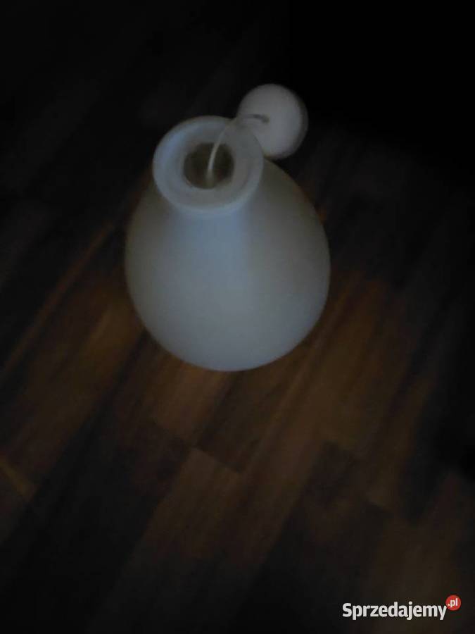 Lampa sufitowa duża biała Wrocław sprzedam