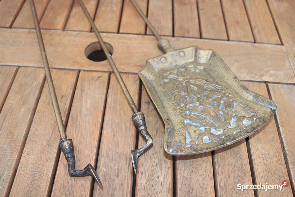 stare przybory kominkowe Kalisz