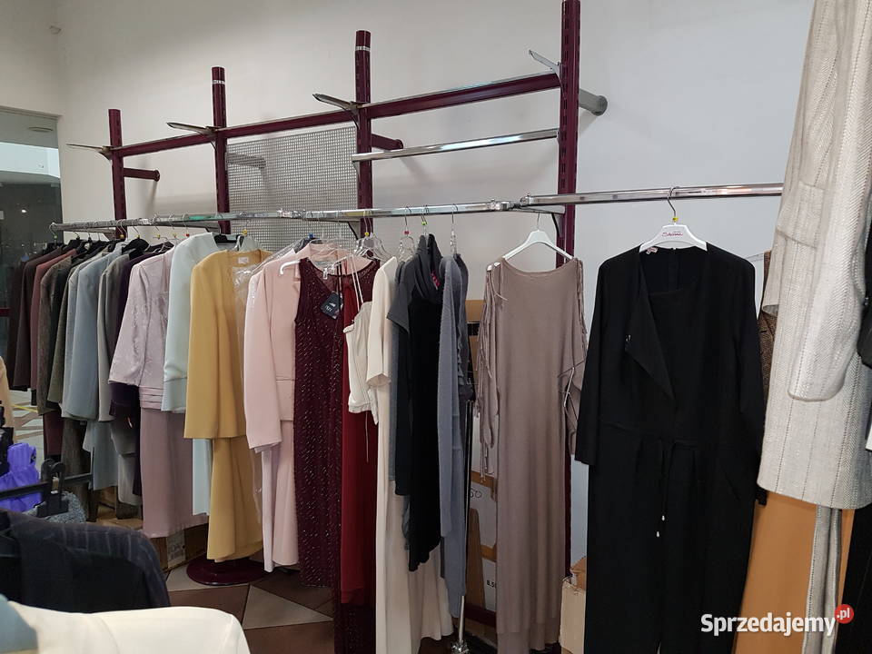 Regały sklepowe wieszaki wolnostojące ścianki Sklep mazowieckie Warszawa sprzedam