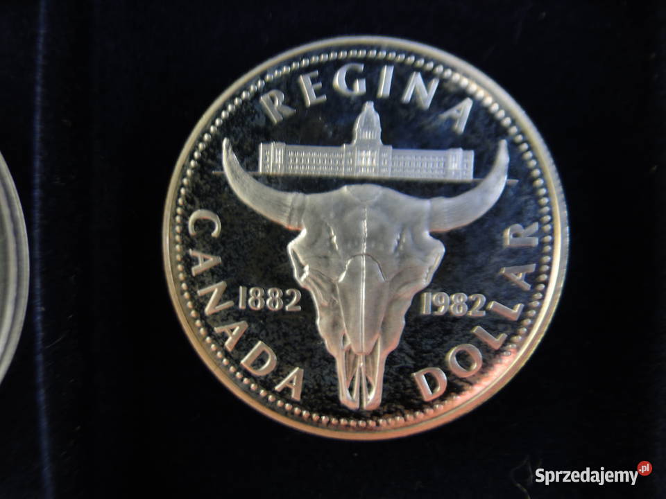 Srebrna moneta Canada Dollar DGRegina Elisabeth Warszawa sprzedam