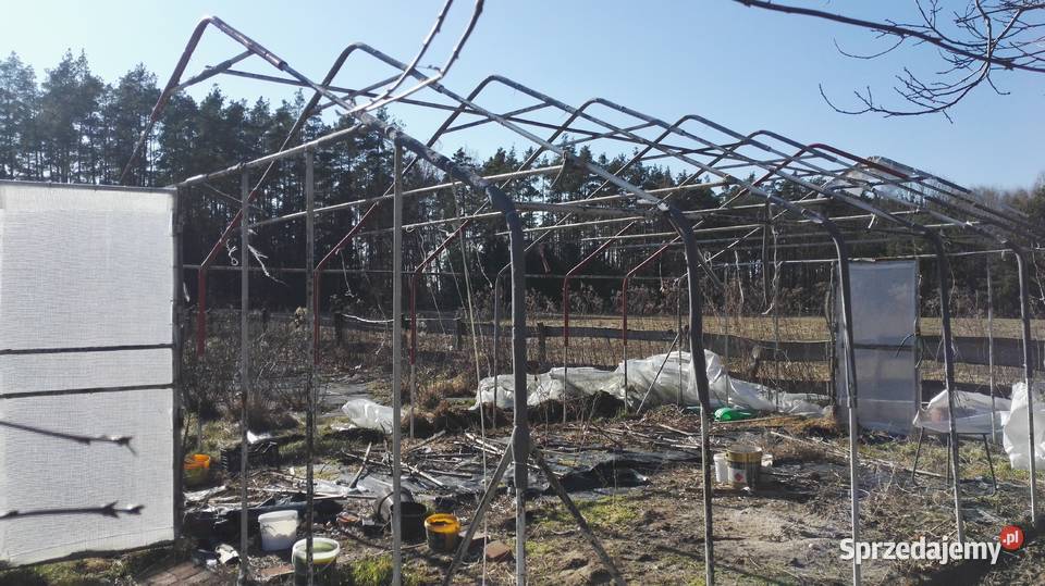 Stelaż do filiżanka tunel ogrodowy Pawilony i namioty Dąbrówka Dolna sprzedam