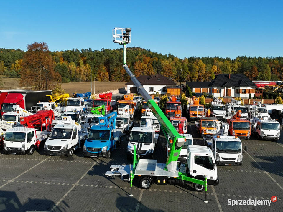 Nissan Cabstar Zwyżka Podnośnik Koszowy świętokrzyskie Widełki