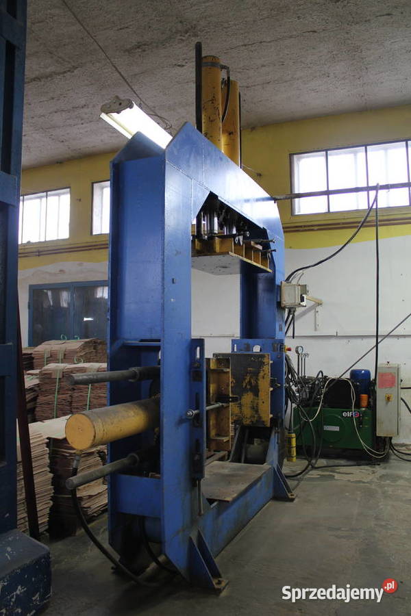 Prasa hydrauliczna 3D FLYWOOD 4 38 ton dolnośląskie Karpniki