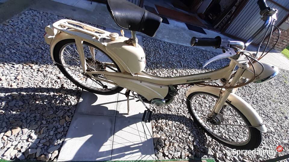 Zabytkowy motorower Bianchi Mobylette AV44 Łukanowice