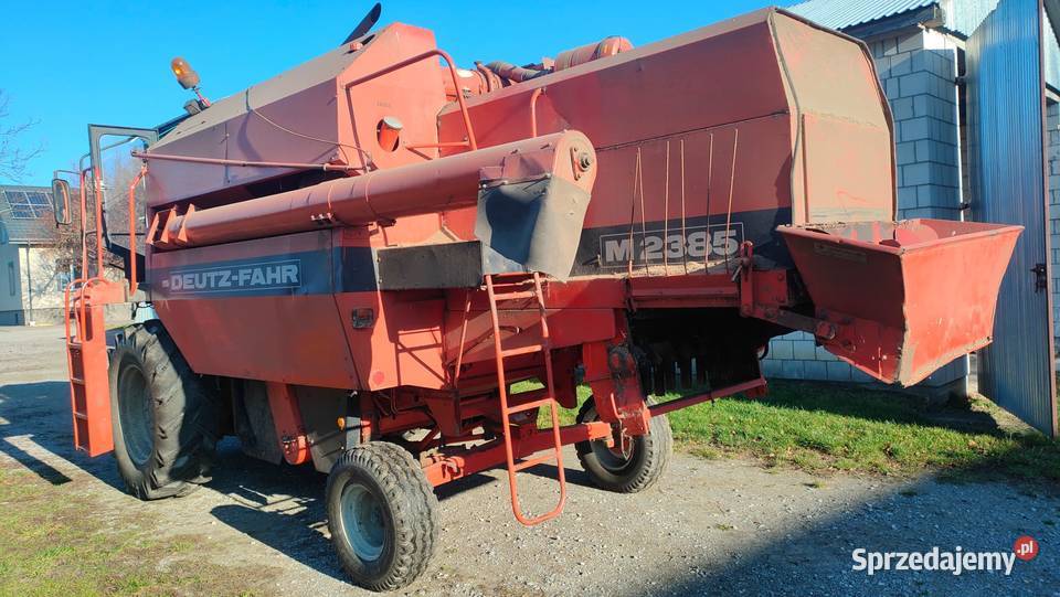 DeutzFahr M2385 heder 36 m sieczkarnia gotowy na Deutz-Fahr Wiski
