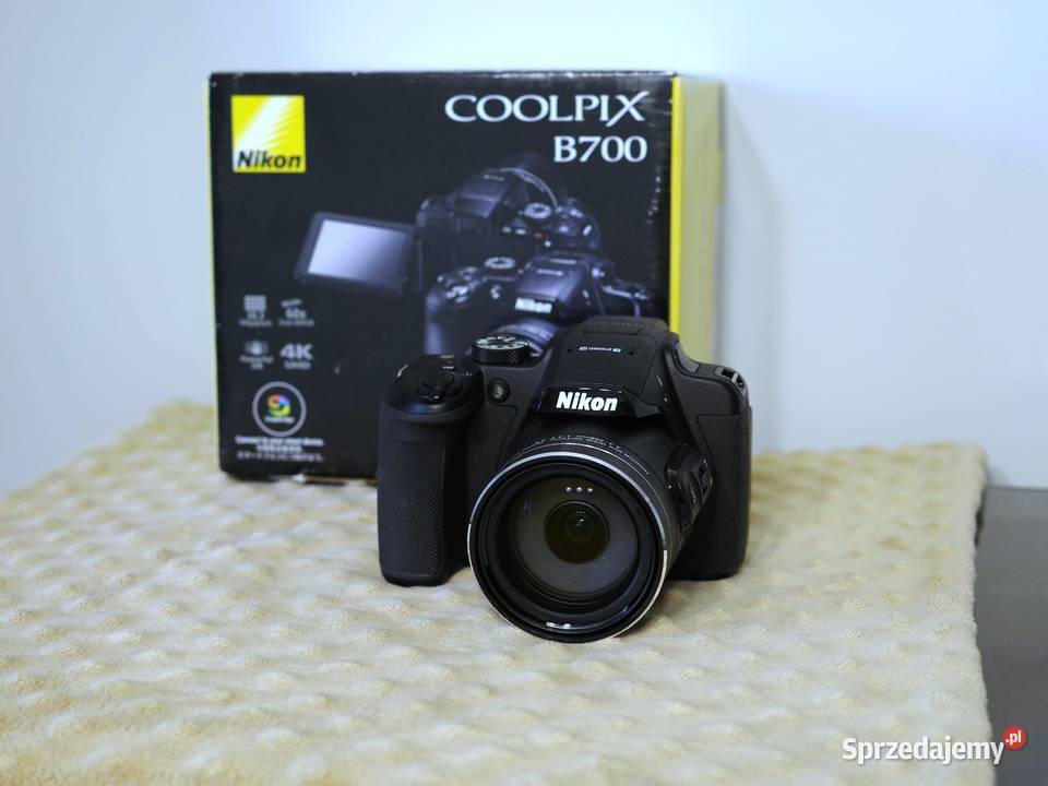Nikon Coolpix B700 20 Mpix60x optzoom4KRAW Pabianice