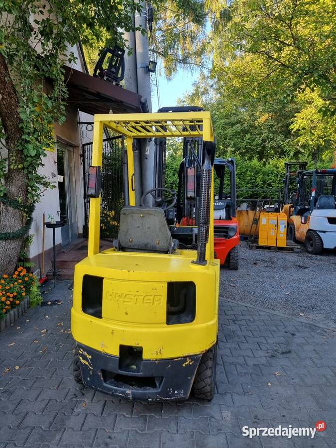 Wózek widłowy Hyster 1750 diesel maszt 4 metry