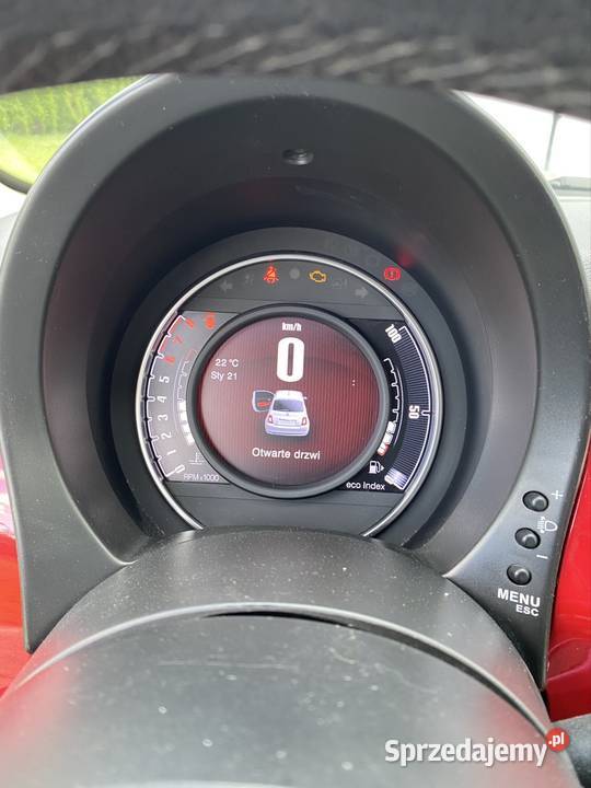 Fiat 500 12 benzyna lakier metallic mazowieckie Białobrzegi