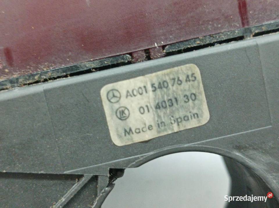PRZEŁĄCZNIK ZESPOLONY 0015407645 MercedesBenz Panele sterowania, przełączniki