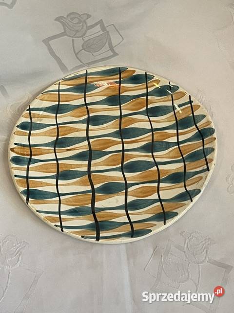 Włocławek Pikasiak PRL Talerz Ceramiczny Polski