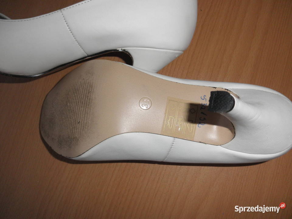 Szpilki białe sprzedam