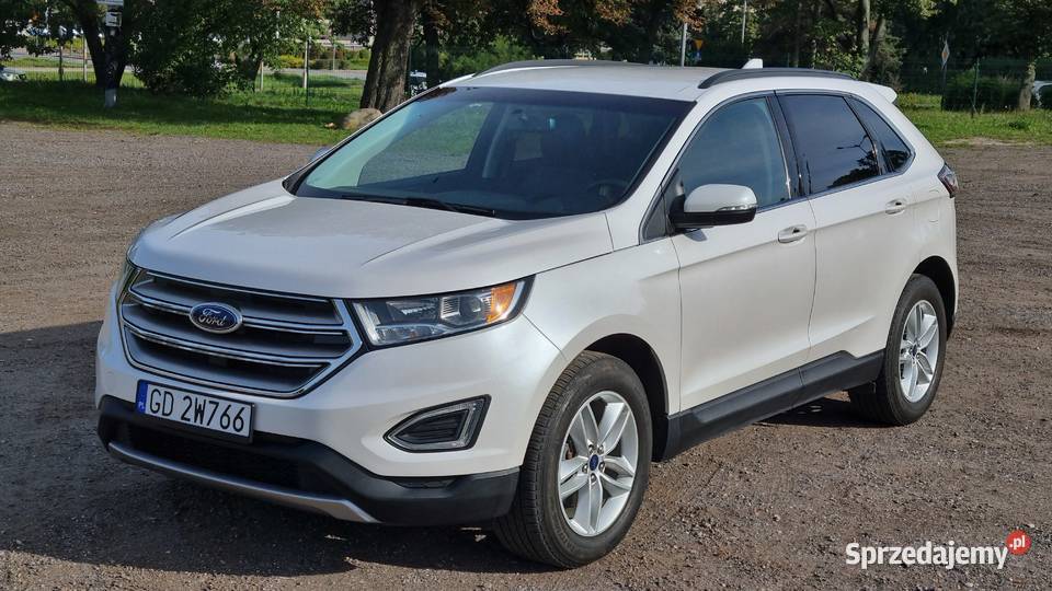 Ford Edge 35 V6 FWD 2018 biała perła nawigacja Gdańsk