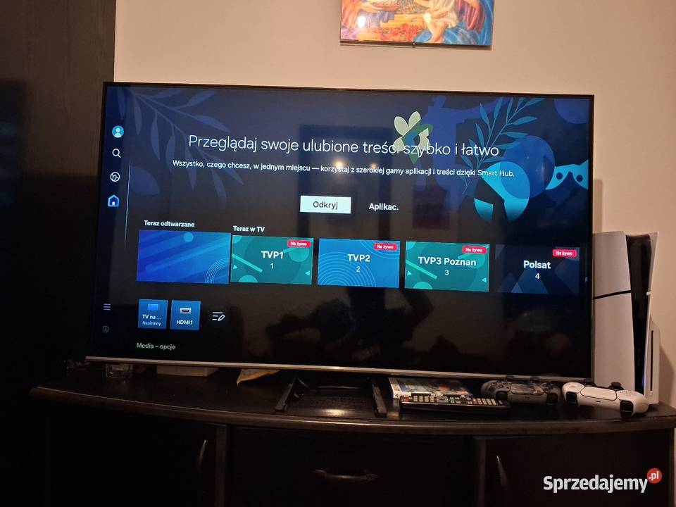 Telewizor samsung QLED 50 zal android Samsung Inowrocław sprzedam