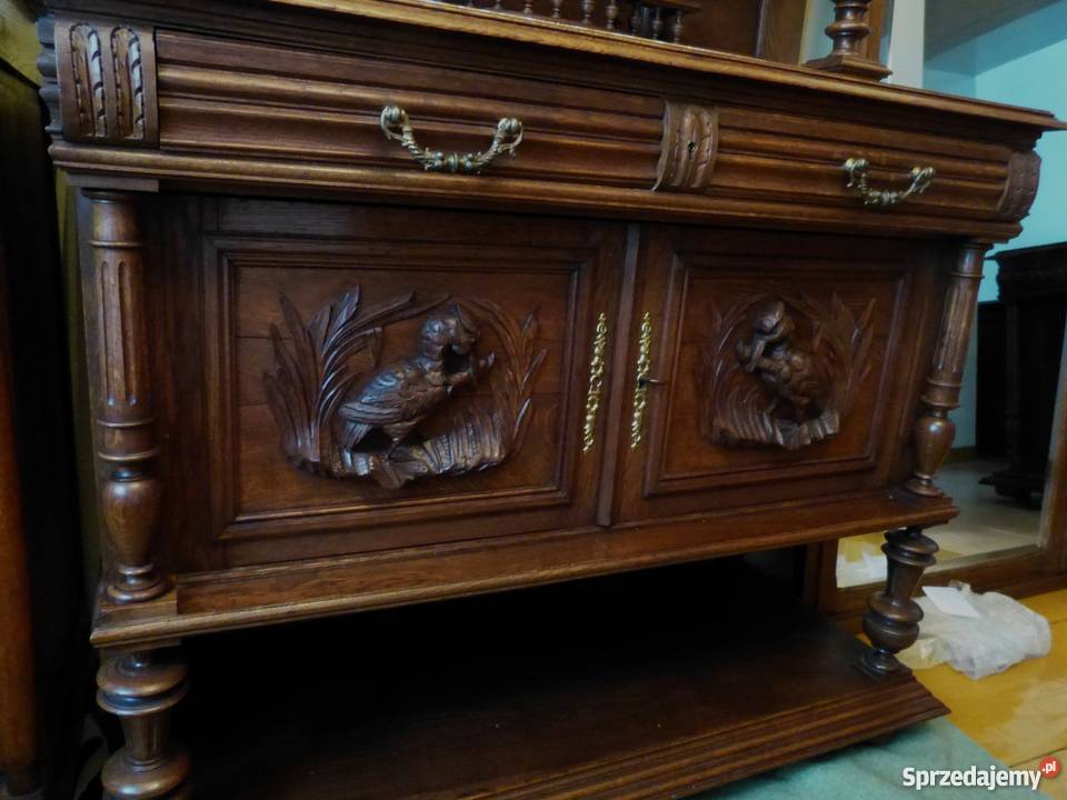 Wspaniały kredens myśliwskisklep Dąbrowa Dąbrowa Górnicza
