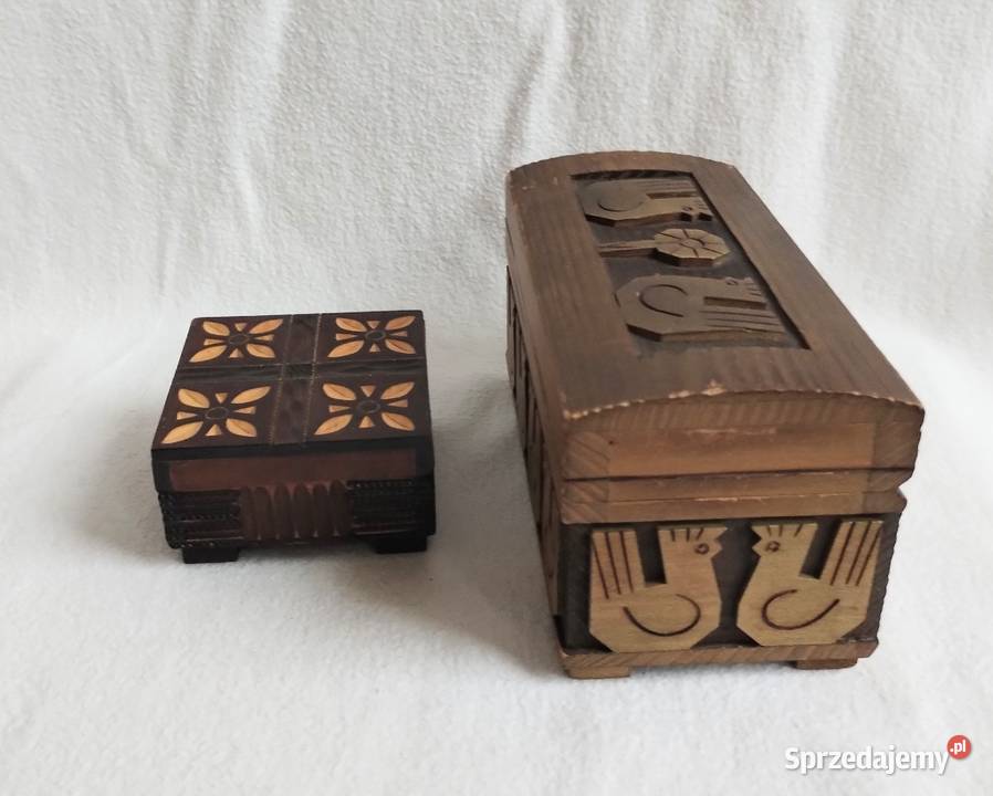 PRL Szkatułki Biżuteria Cieszyn