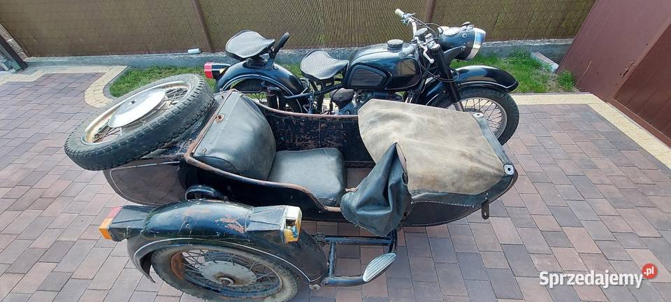 Dniepr z koszem napędem 32000km Mińsk Mazowiecki