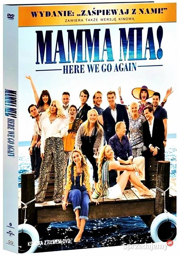 MAMMA MIA HERE WE GO AGAIN DVD KS Kalisz